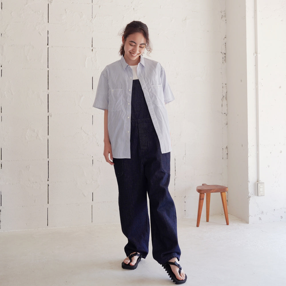 HATSKI Work Stripe S/S Shirt HTK-23003