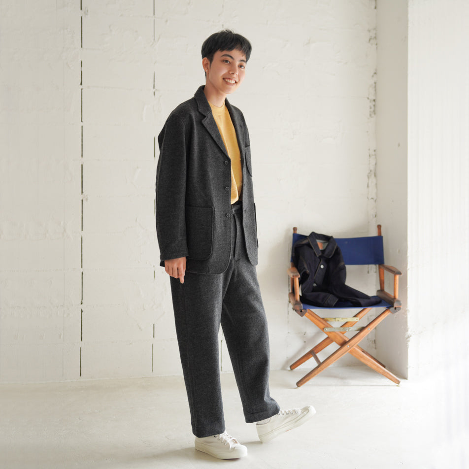 HATSKI Easy Melton Slacks HTK-21006-M