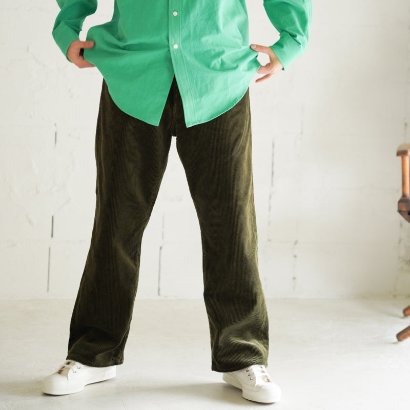 HATSKI Wide Tapered Corduroy Pants HTK-22003-C