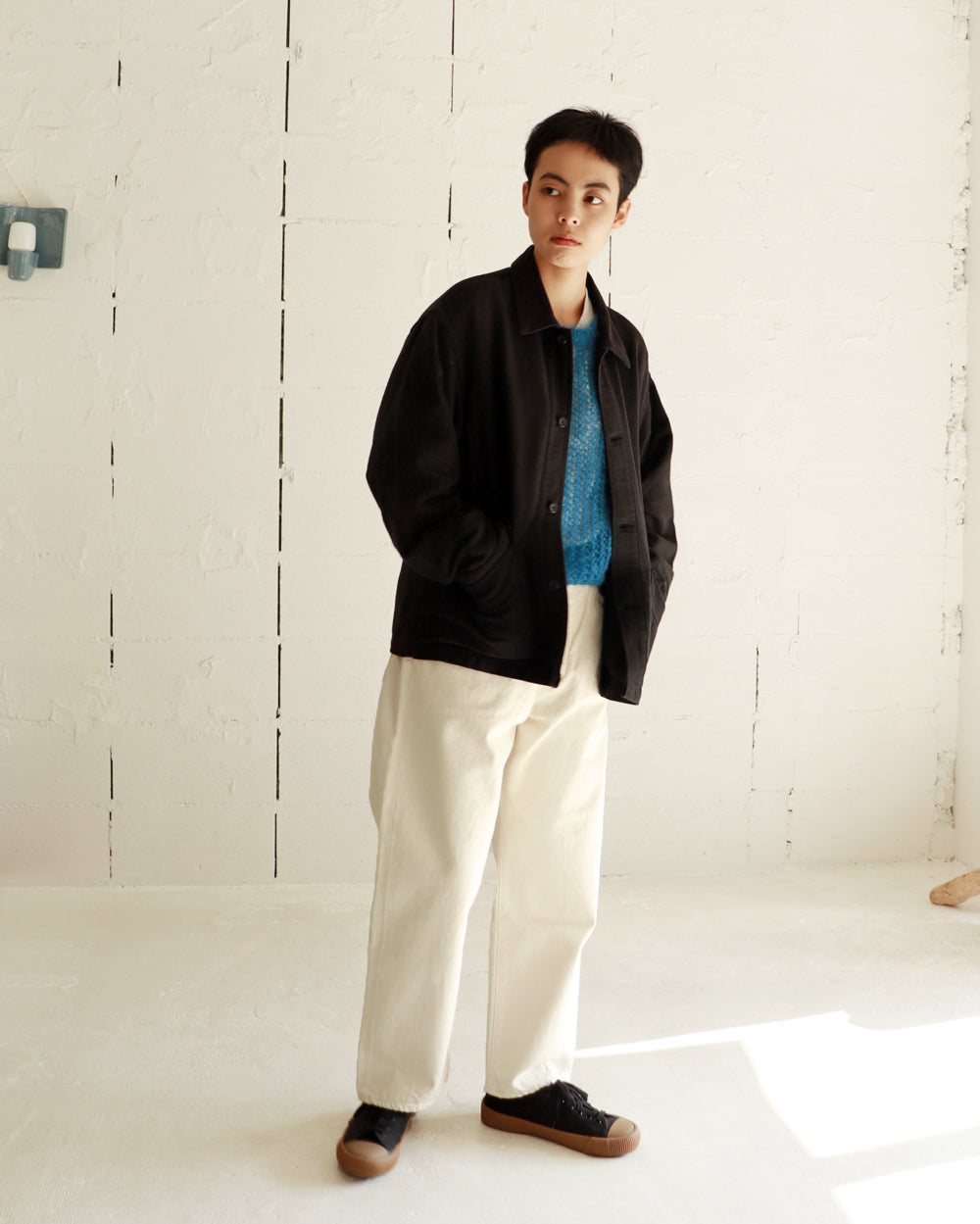 HATSKI Silk Moleskin Work Jacket HTK-23013