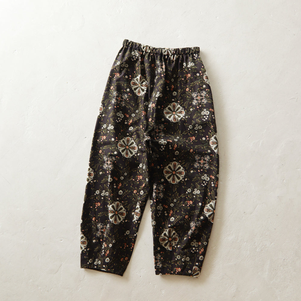 R&D.M.Co- KALEIDOSCOPE FLOWER COCOON PANTS