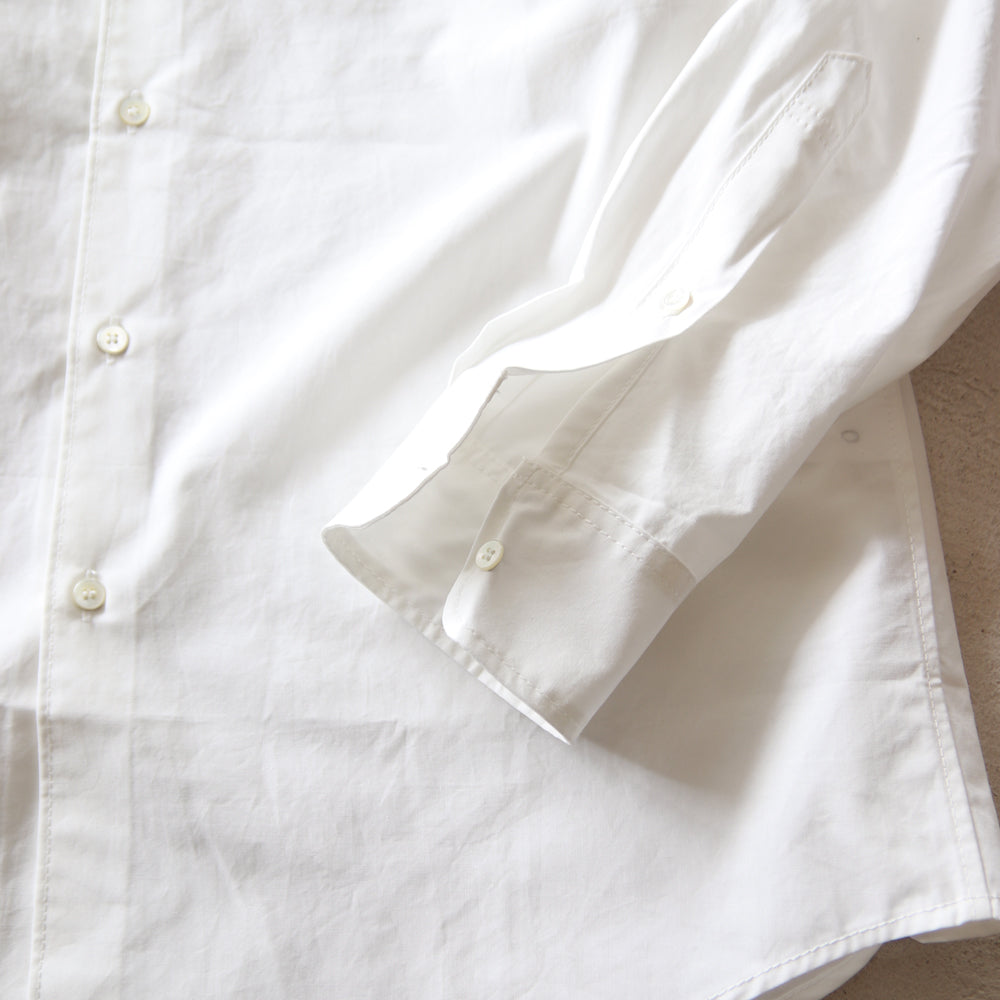 HATSKI Low Count Band collar shirt HTK-21007