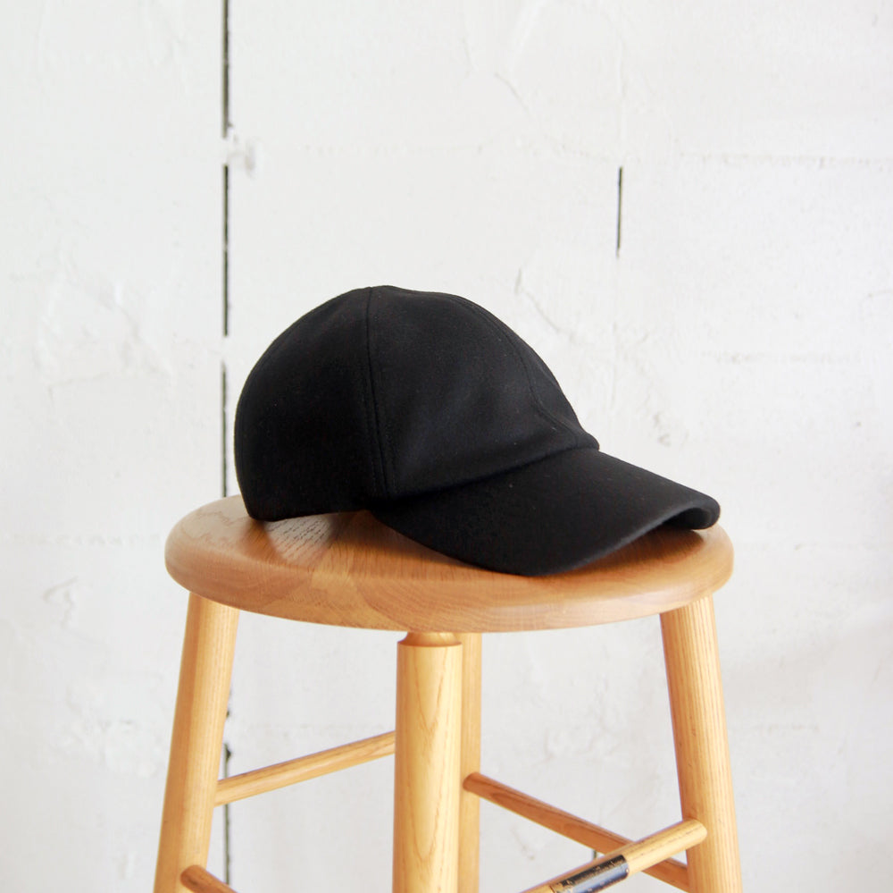 MATURE HA._MIL trainer cap / melton