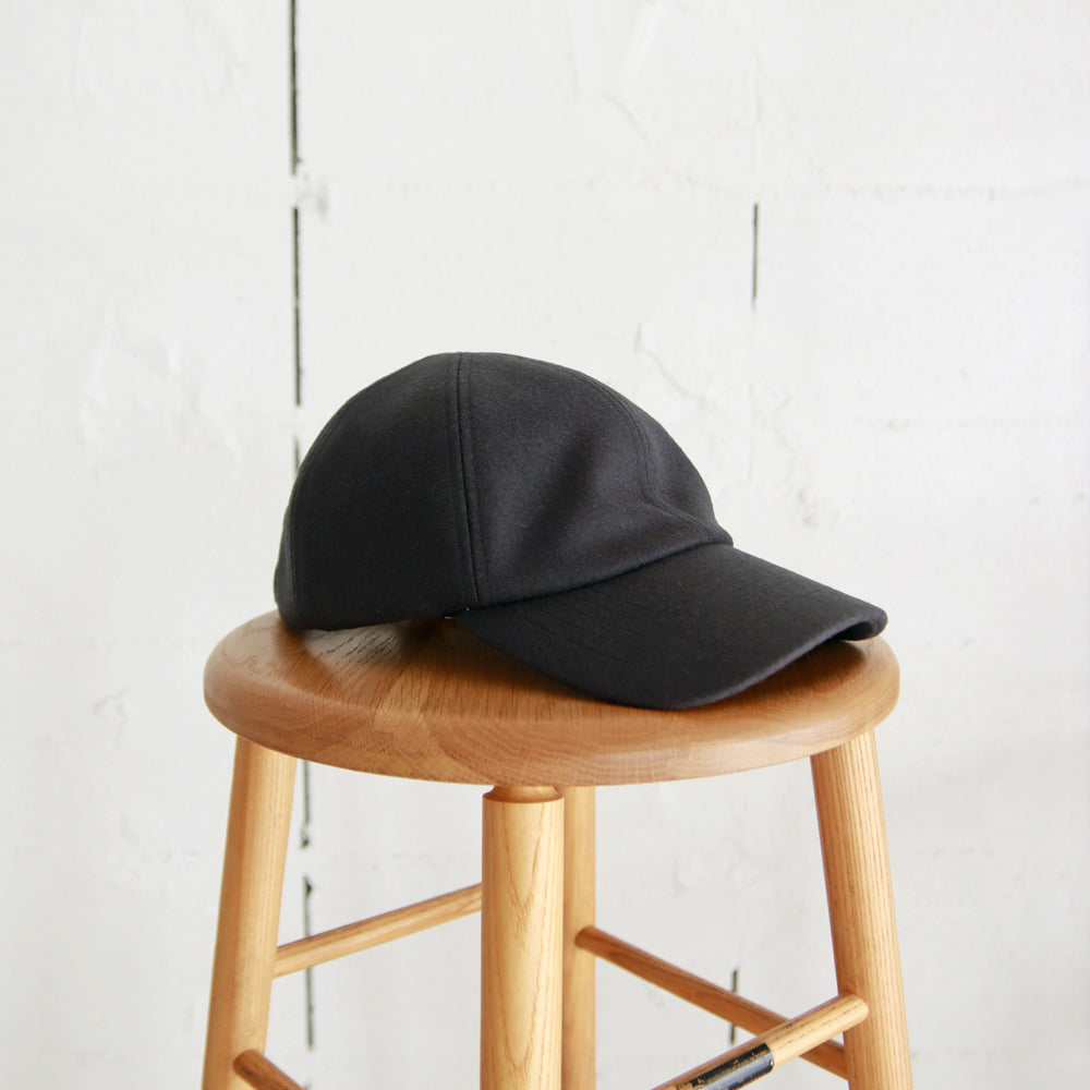 MATURE HA._MIL trainer cap / melton