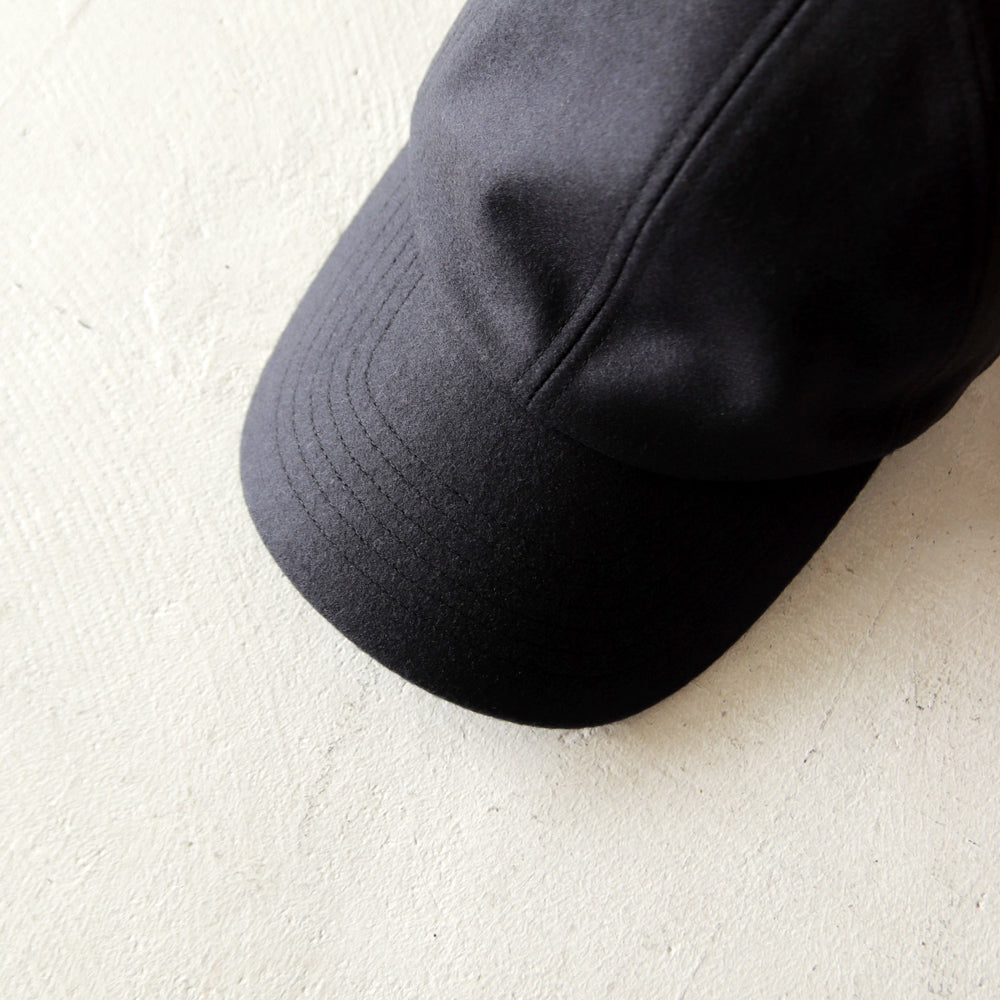 MATURE HA._MIL trainer cap / melton