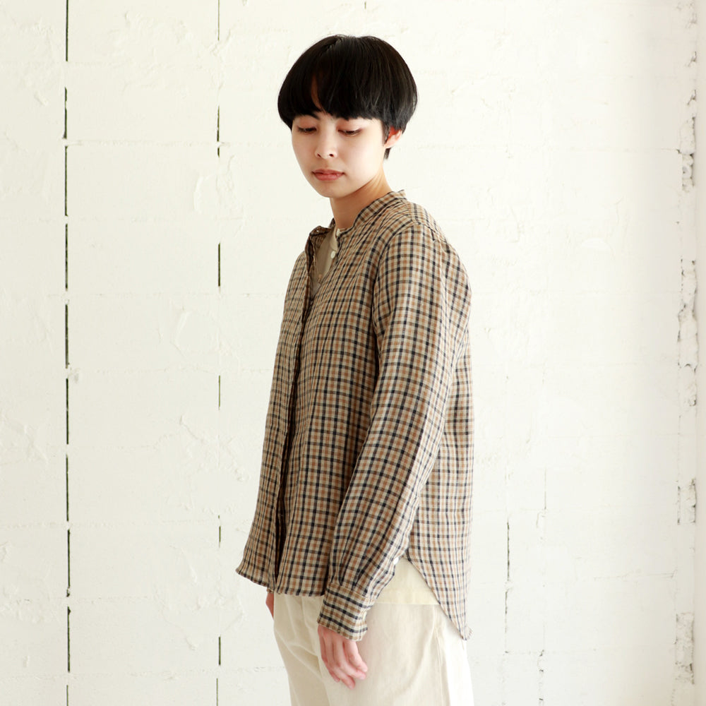 R&D.M.Co- L G.C.C STAND COLLAR SHIRTS