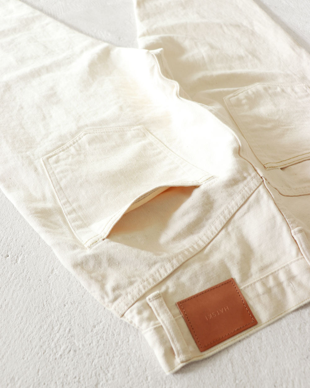 HATSKI Loose Tapered Washi Denim HTK-22001-W