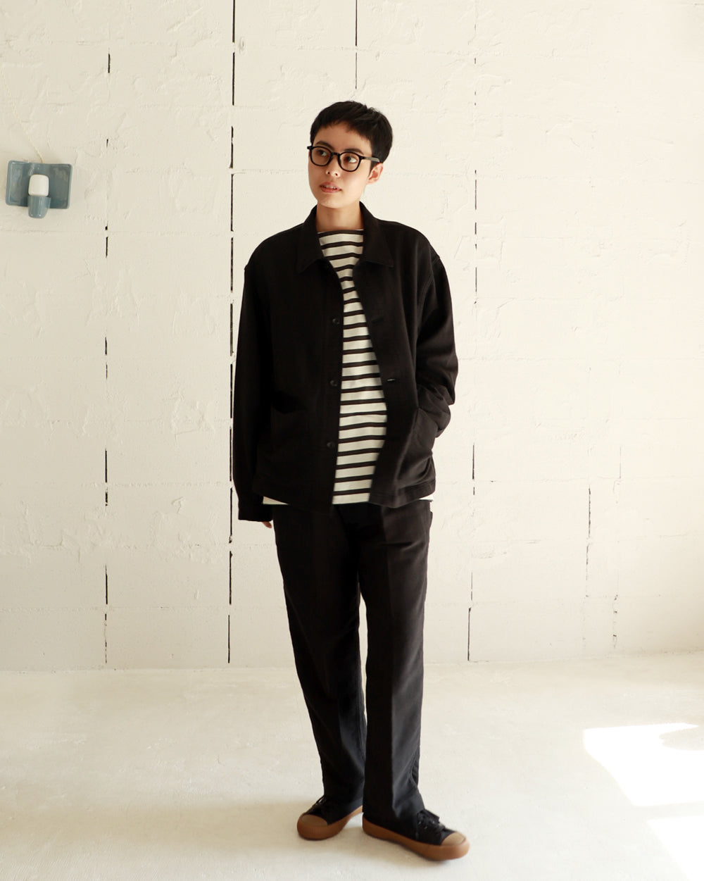 HATSKI Silk Moleskin Work Jacket HTK-23013