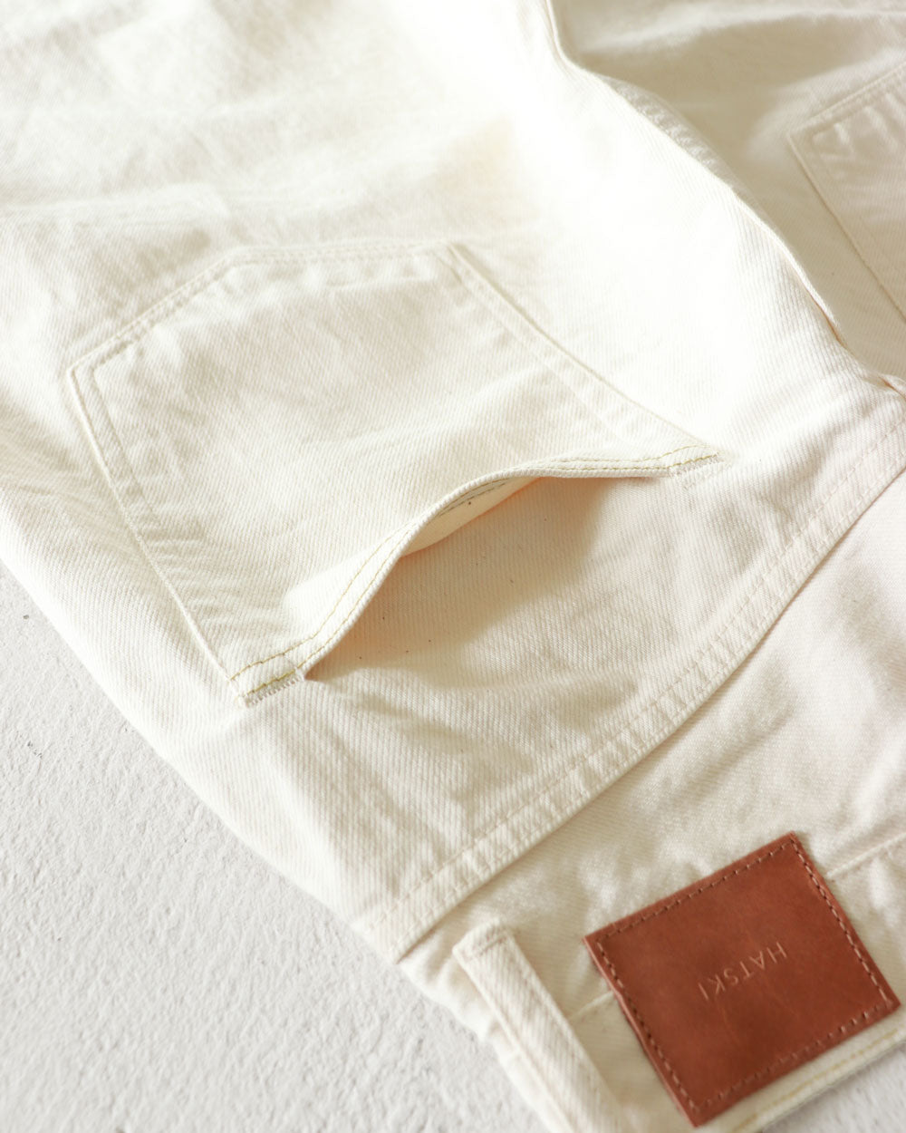 HATSKI Wide Tapered Washi Denim HTK-22003-W
