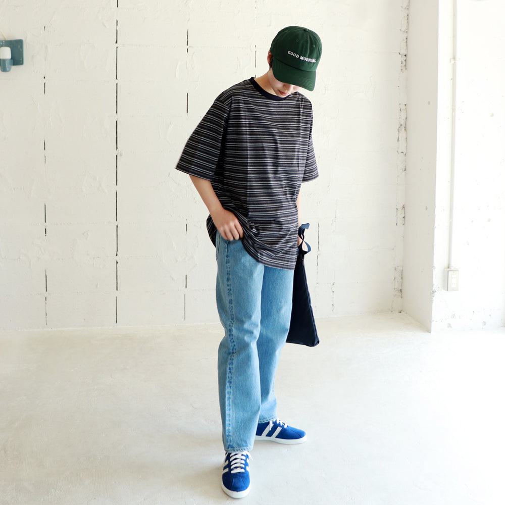 HATSKI Straight Denim -Used-IceBlue HTK-22004-U