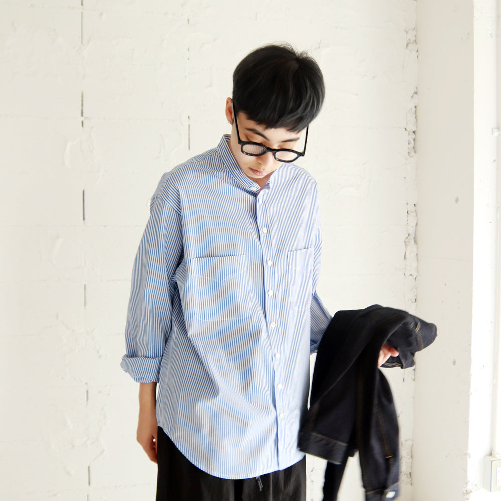 OLDMAN'S TAILOR BAND COLLAR SHIRTS