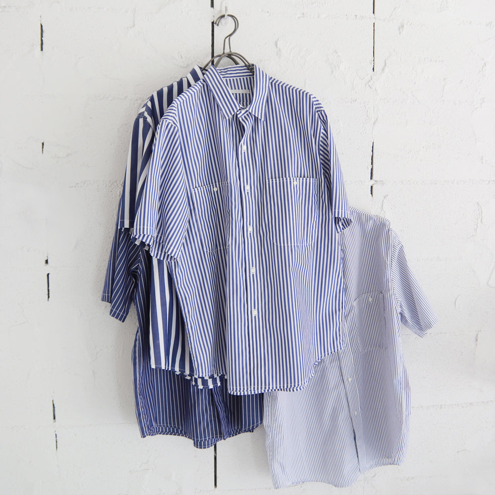 HATSKI Work Stripe S/S Shirt HTK-23003