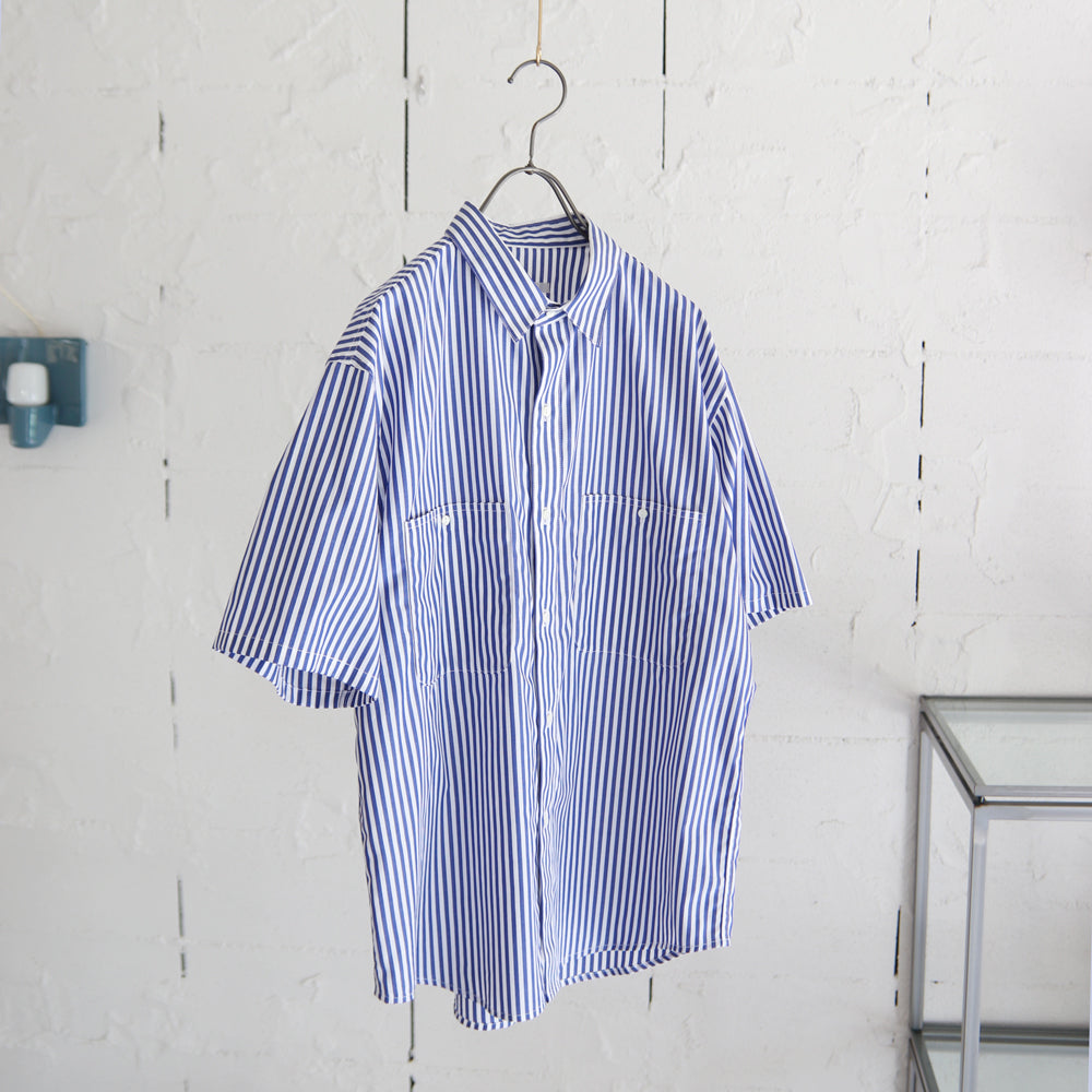 HATSKI Work Stripe S/S Shirt HTK-23003