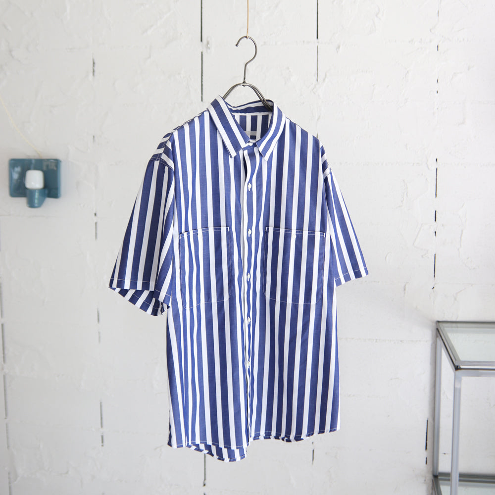 HATSKI Work Stripe S/S Shirt HTK-23003