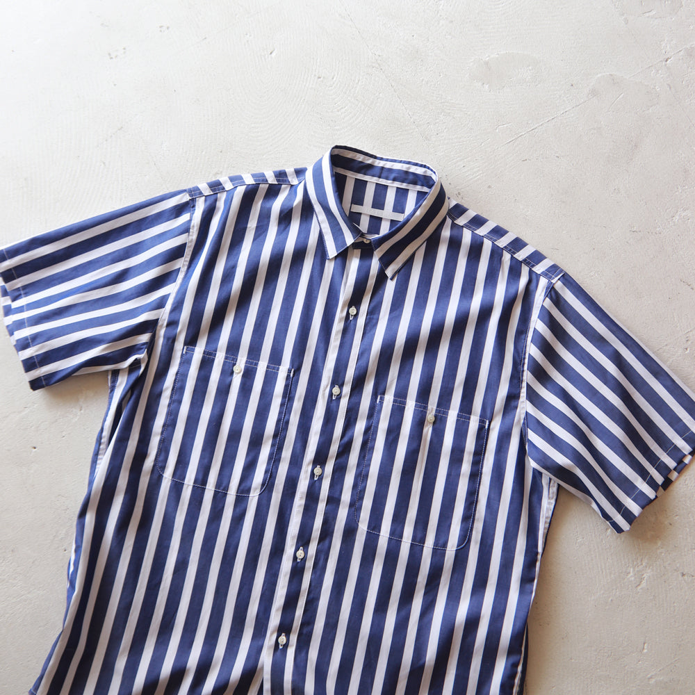 HATSKI Work Stripe S/S Shirt HTK-23003