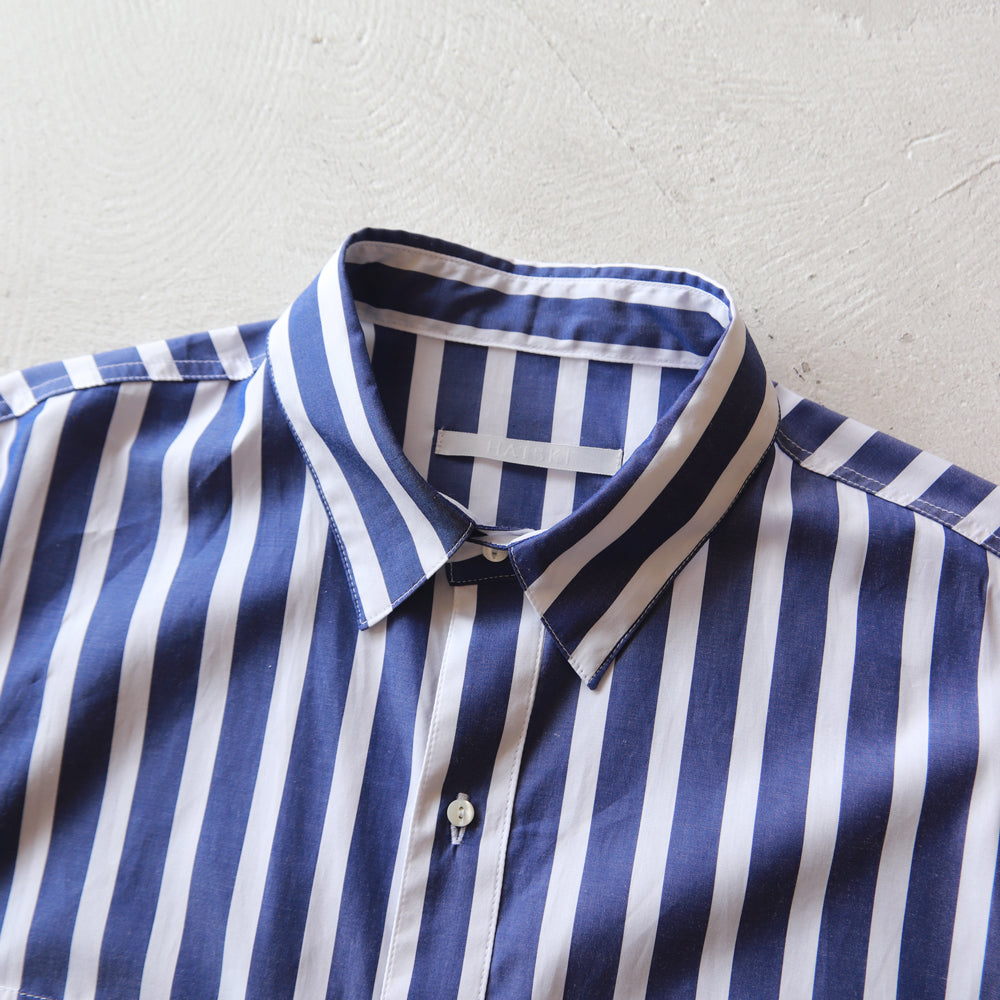 HATSKI Work Stripe S/S Shirt HTK-23003
