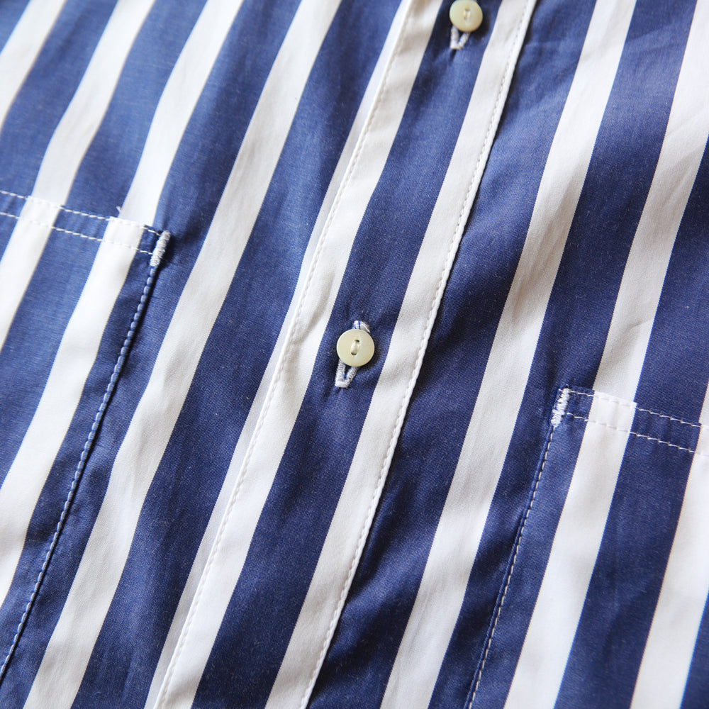 HATSKI Work Stripe S/S Shirt HTK-23003