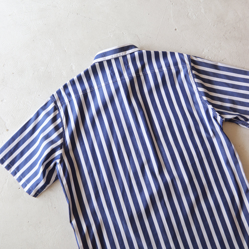 HATSKI Work Stripe S/S Shirt HTK-23003