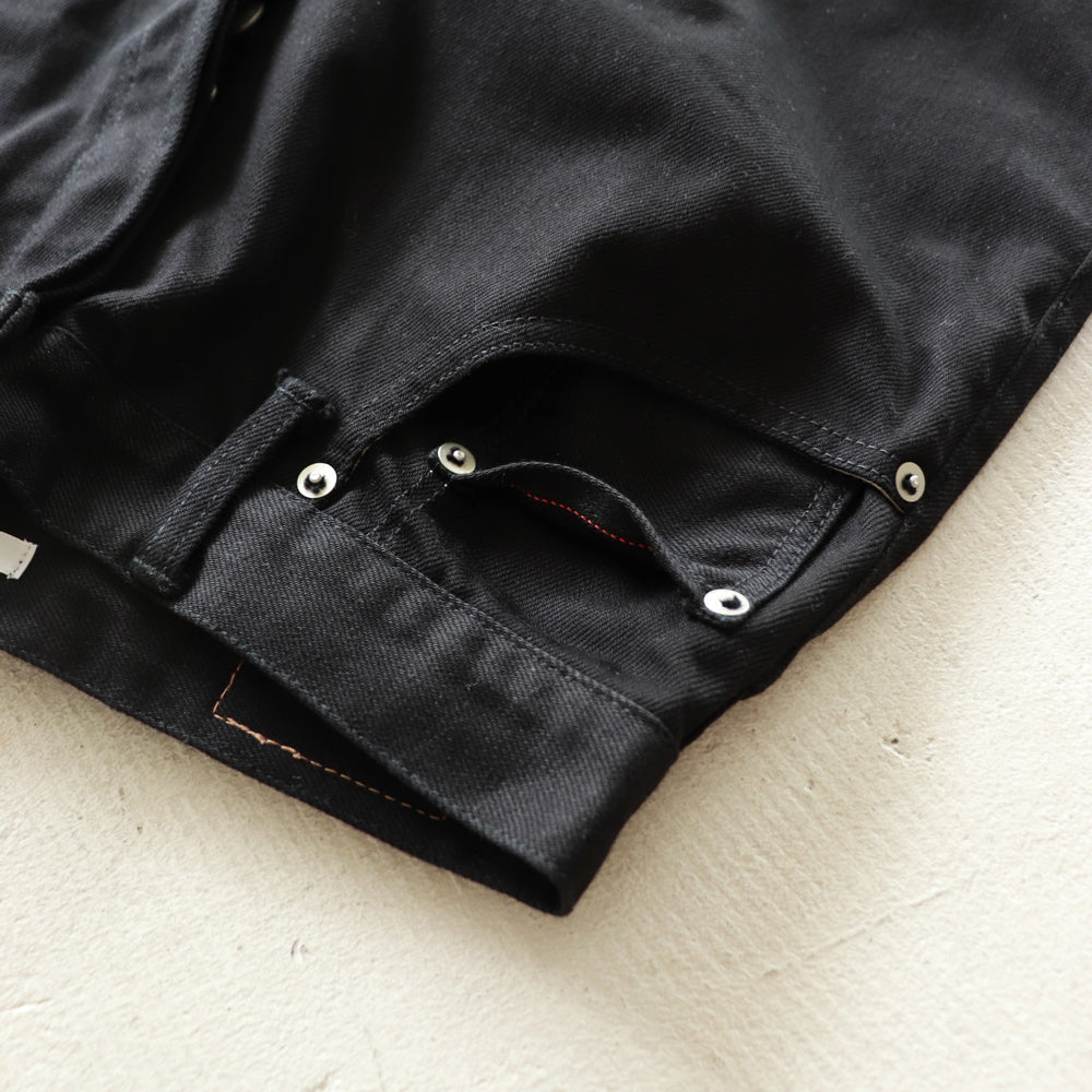 HATSKI Back Buckle Cropped Denim