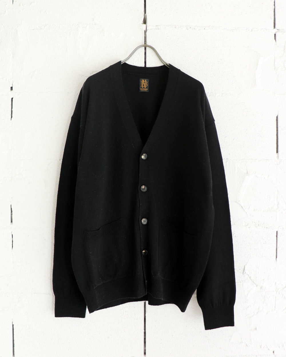 BATONER SILK V NECK CARDIGAN