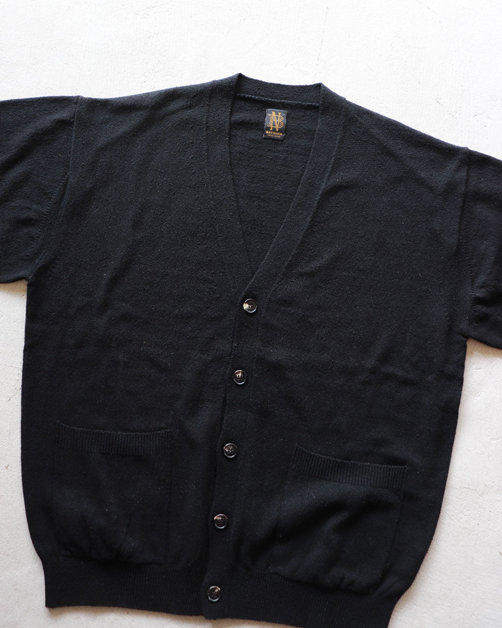 BATONER SILK V NECK CARDIGAN