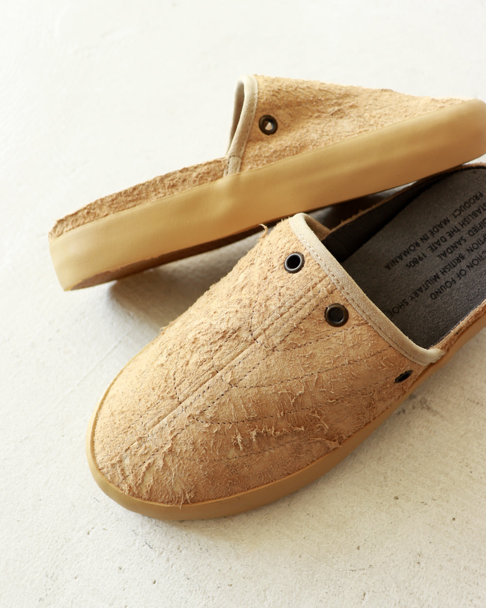 REPRODUCTION OF FOUND BRITISH MILITARY SHOE COVER