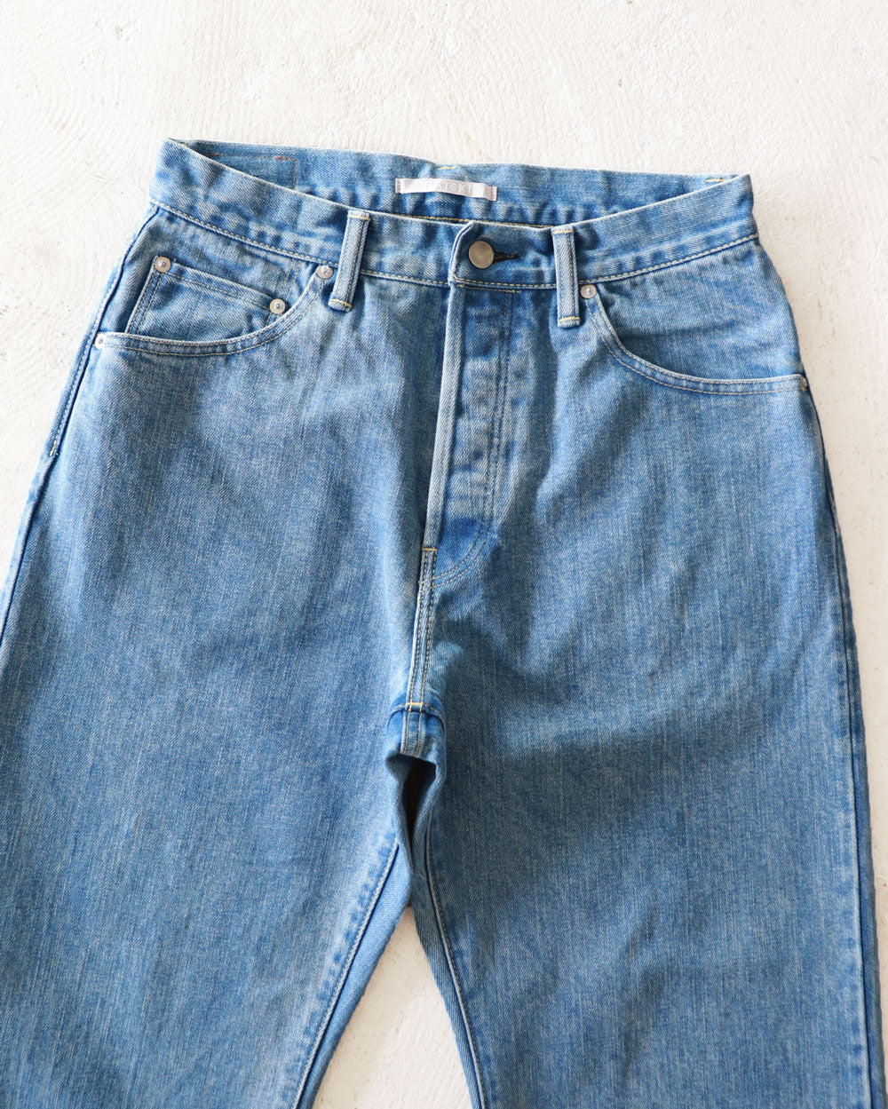 HATSKI Wide Tapered Denim -Used-IceBlue HTK-22003-U