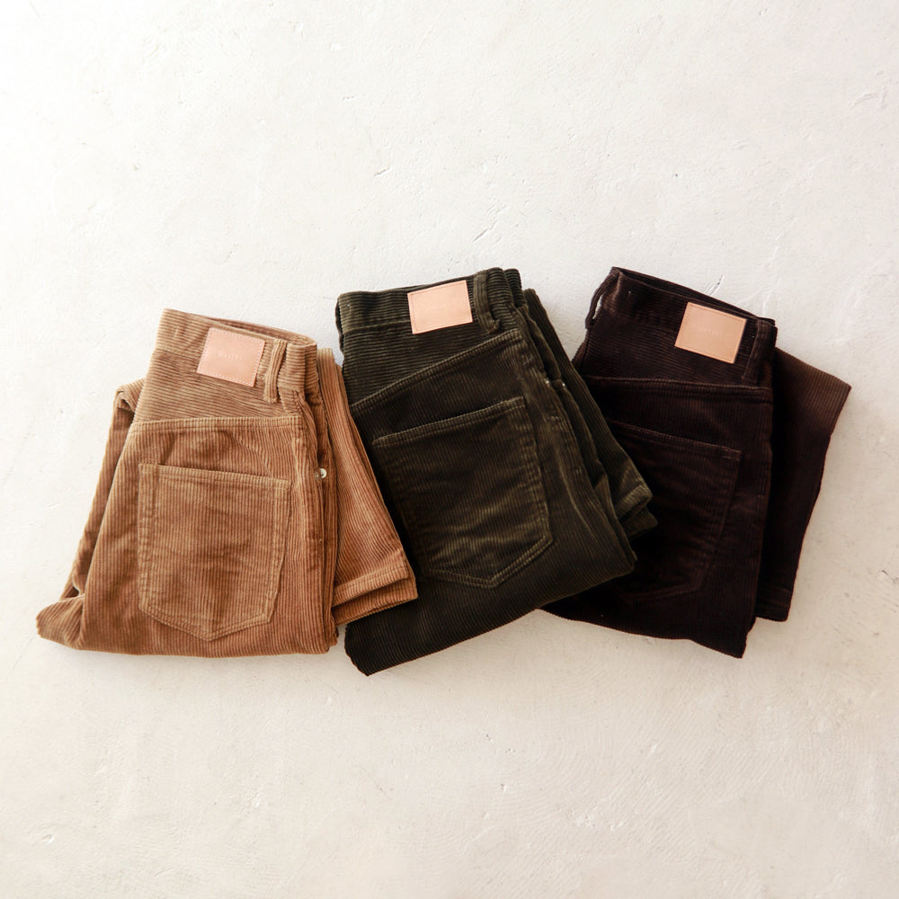 HATSK Loose Tapered Corduroy Pants HTK-22001-C