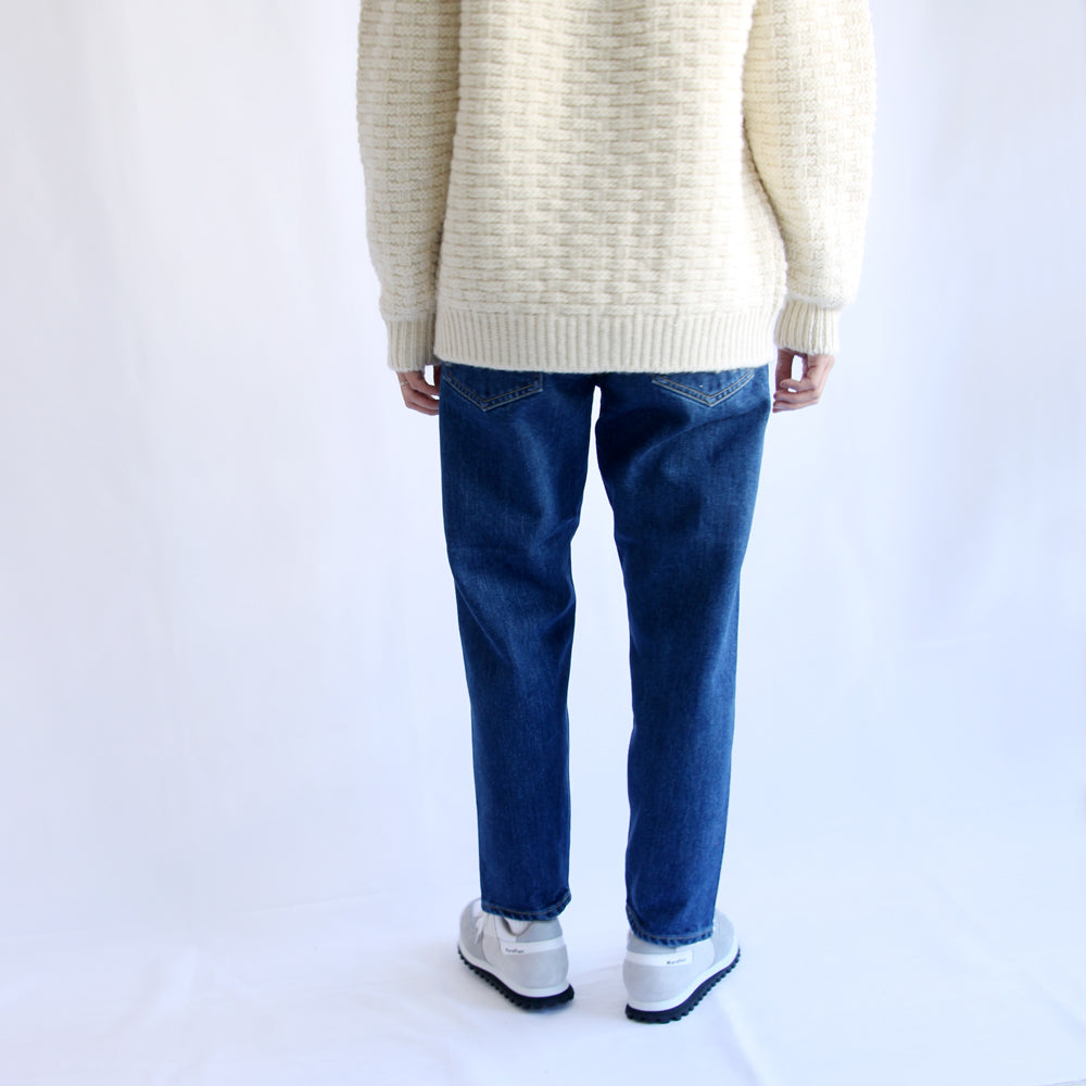 HATSKI Loose Tapered Denim -Used-Blue HTK-22001-U
