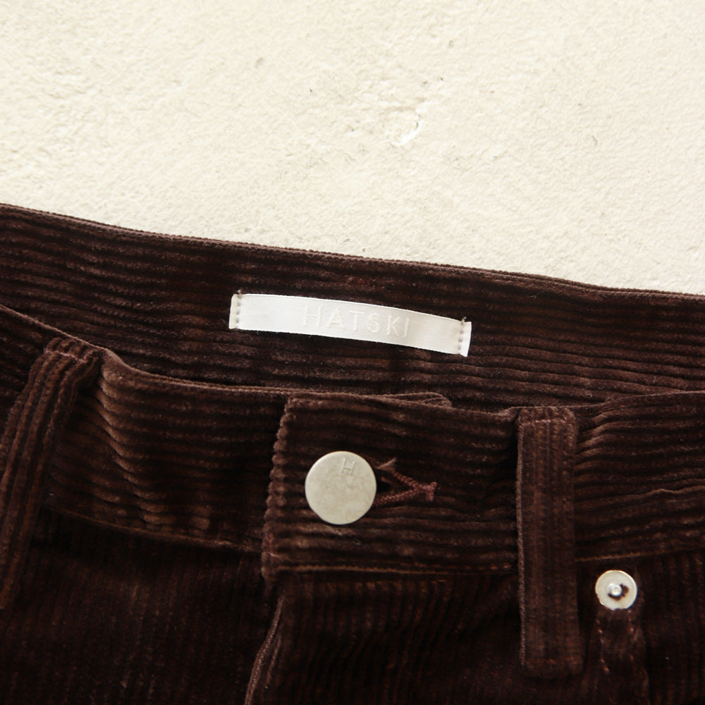 HATSK Loose Tapered Corduroy Pants HTK-22001-C
