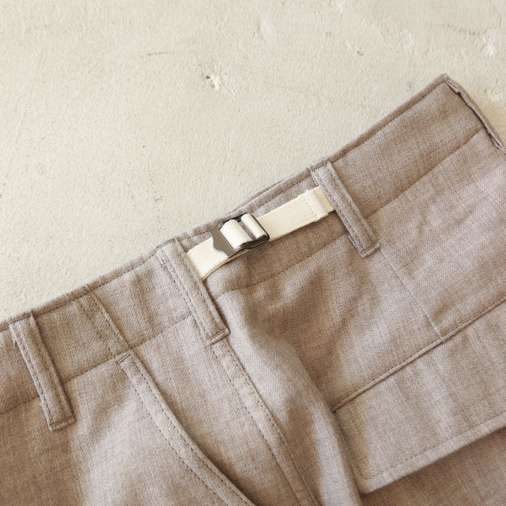 HATSKI Jungle Fatigue Washed Wool Pants HTK-21004-W