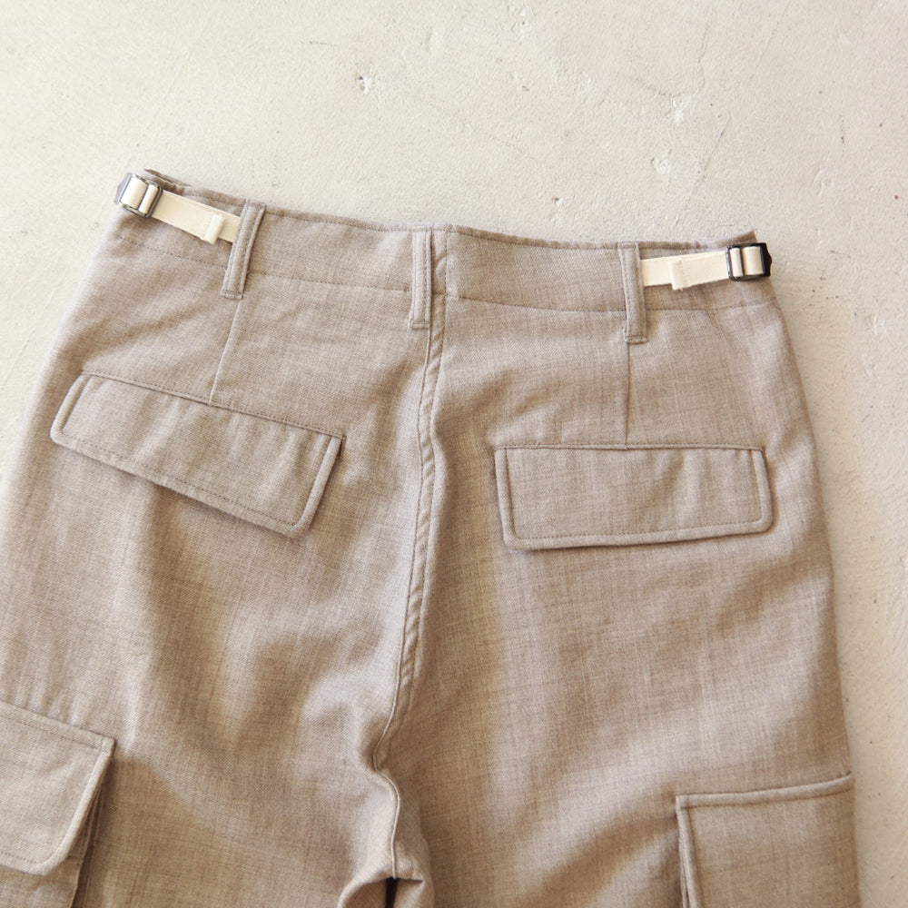 HATSKI Jungle Fatigue Washed Wool Pants HTK-21004-W