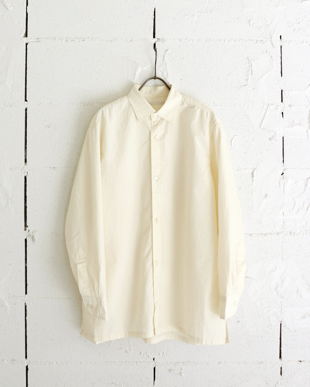 HATSKI Regular Collar Relax Silk Shirt HTK-24003-S