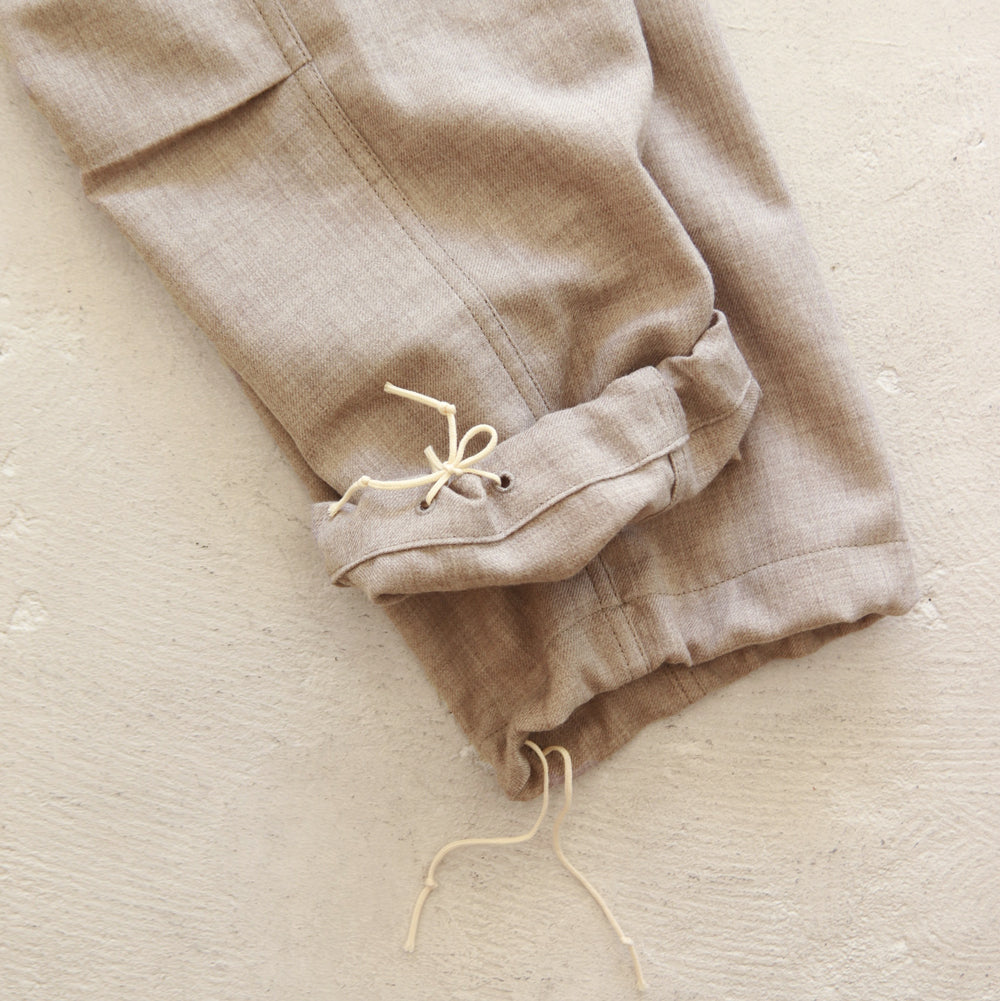 HATSKI Jungle Fatigue Washed Wool Pants HTK-21004-W