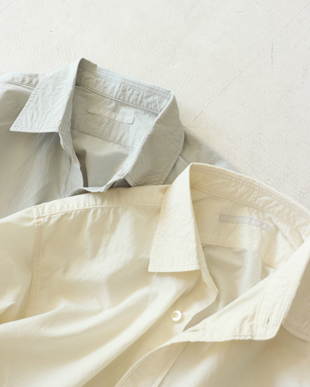 HATSKI Regular Collar Relax Silk Shirt HTK-24003-S