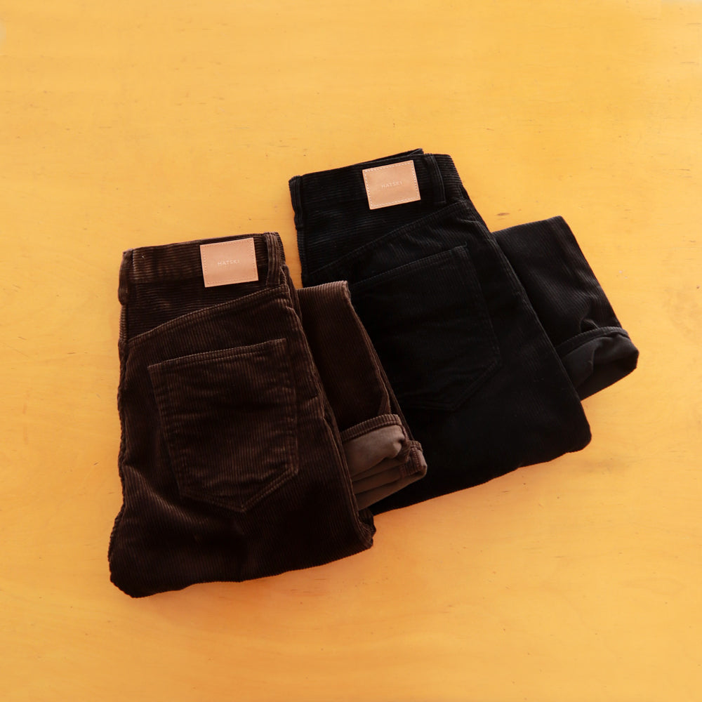 HATSKI Regular Tapered Corduroy Pants HTK-22002-C