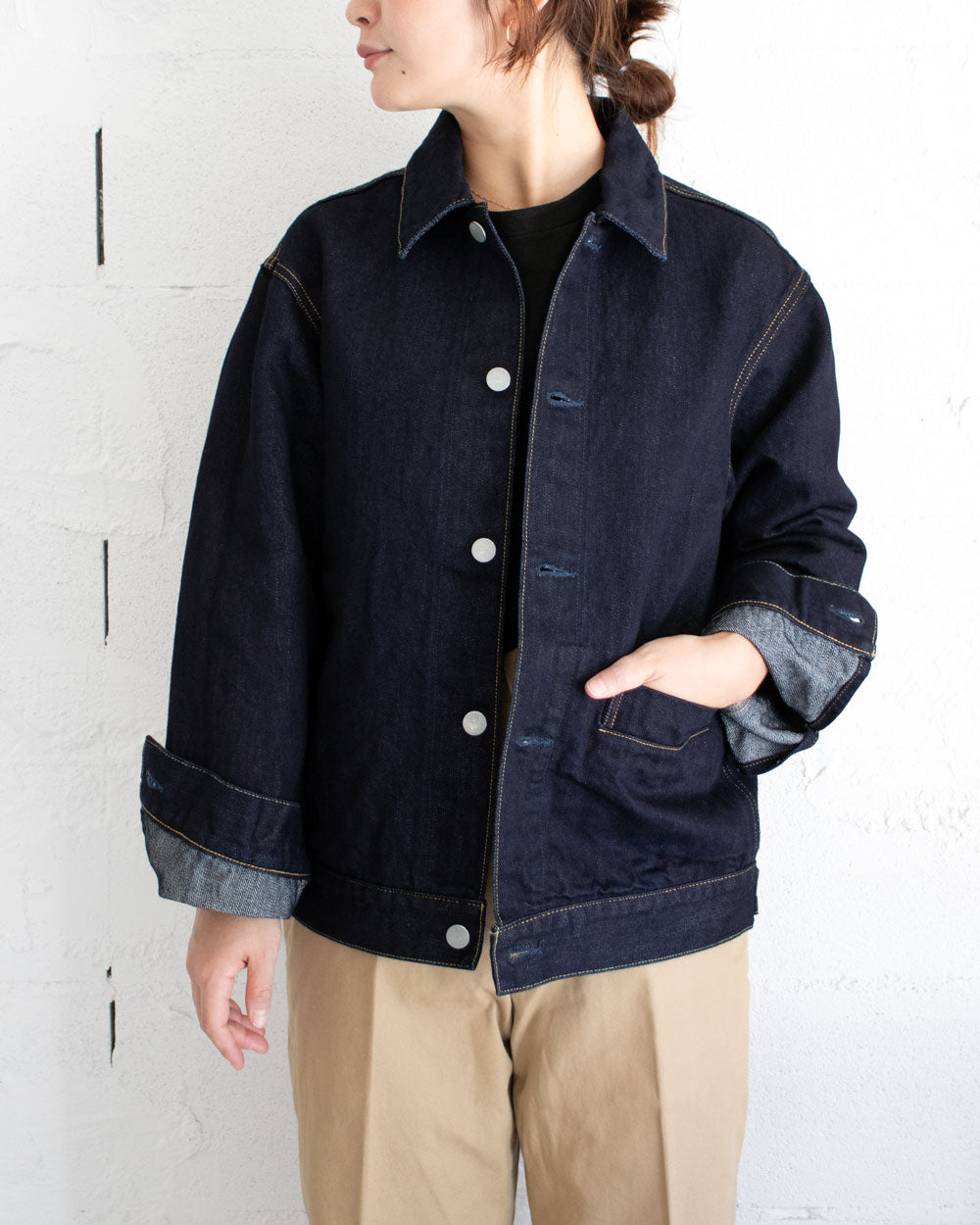 HATSKI Washi Denim Jacket HTK-23011-W