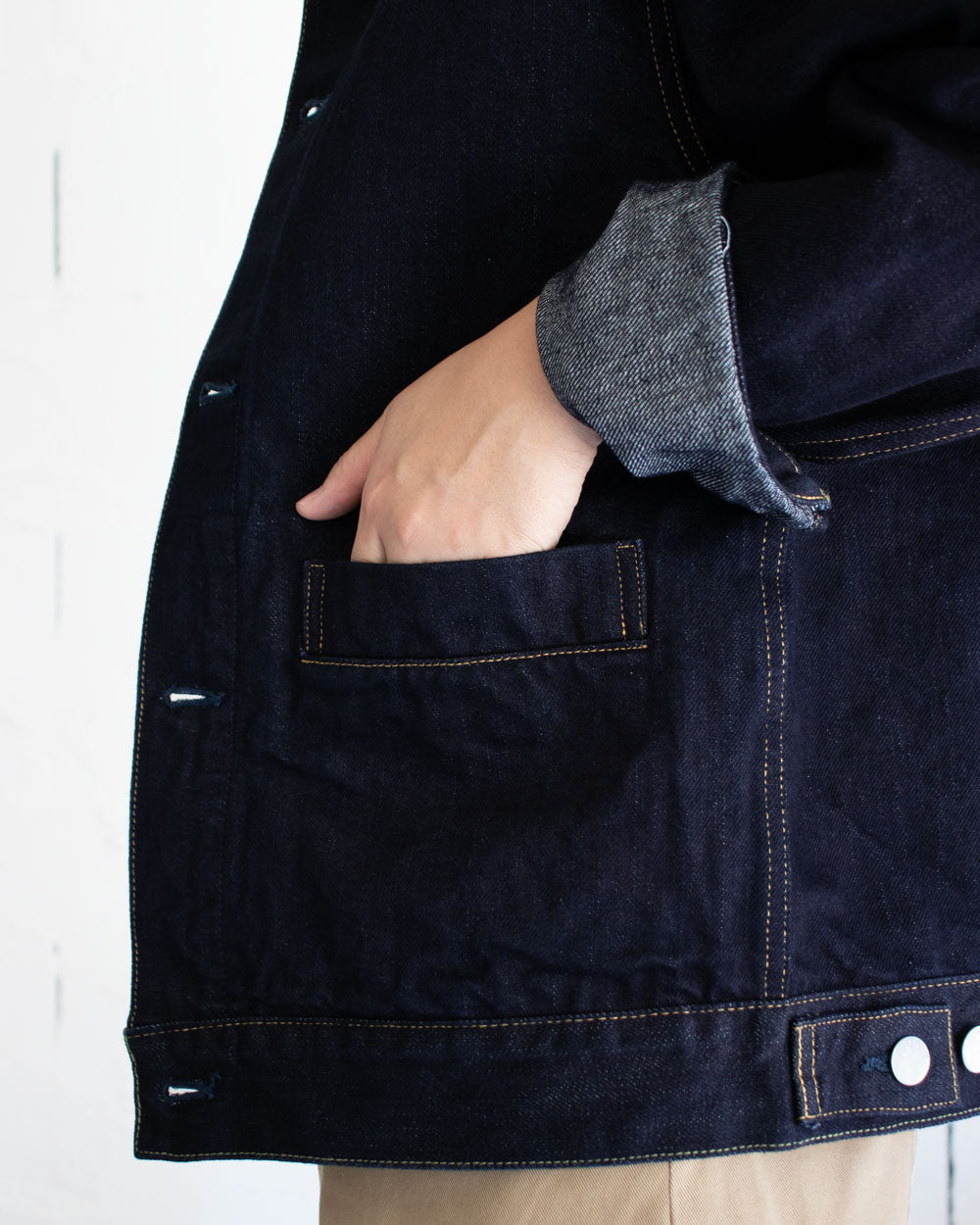 HATSKI Washi Denim Jacket HTK-23011-W