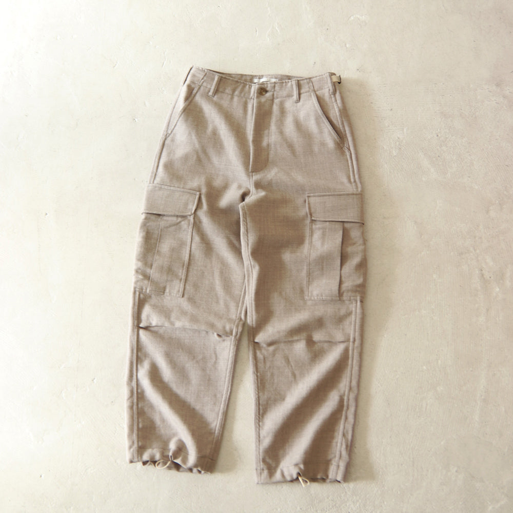 HATSKI Jungle Fatigue Washed Wool Pants HTK-21004-W