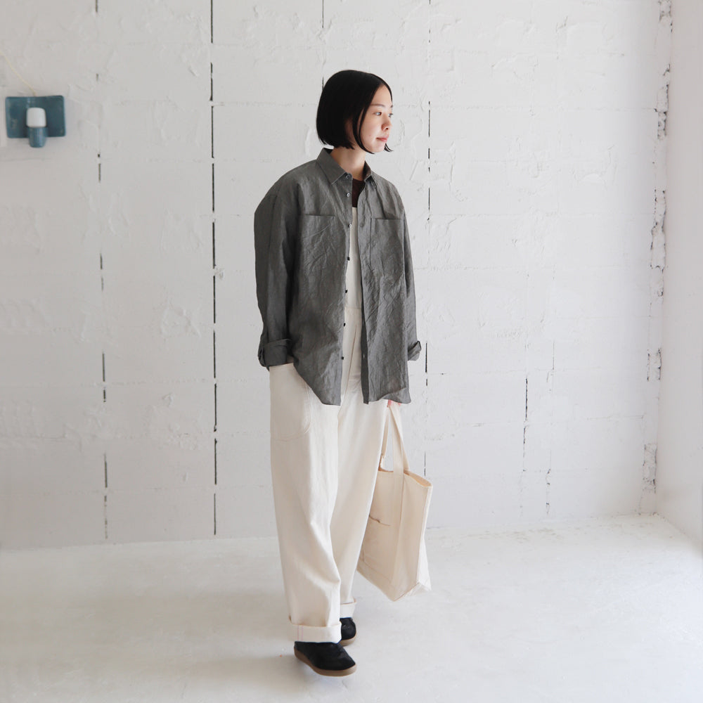 OLDMAN'S TAILOR DOUBLE POCKET SHIRTS