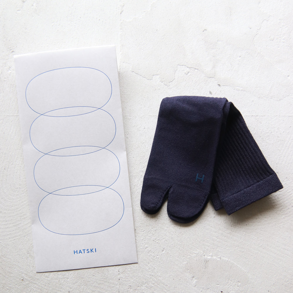 HATSKI Tabi Washi Ribbed Socks HTK-23007