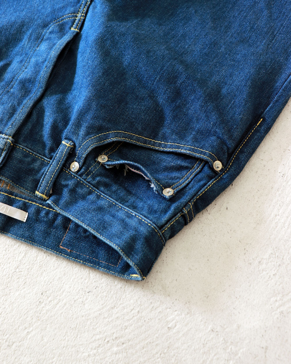 HATSKI Loose Tapered Denim -Used-Blue HTK-22001-U