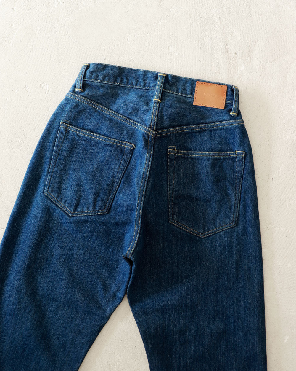 HATSKI Loose Tapered Denim -Used-Blue HTK-22001-U