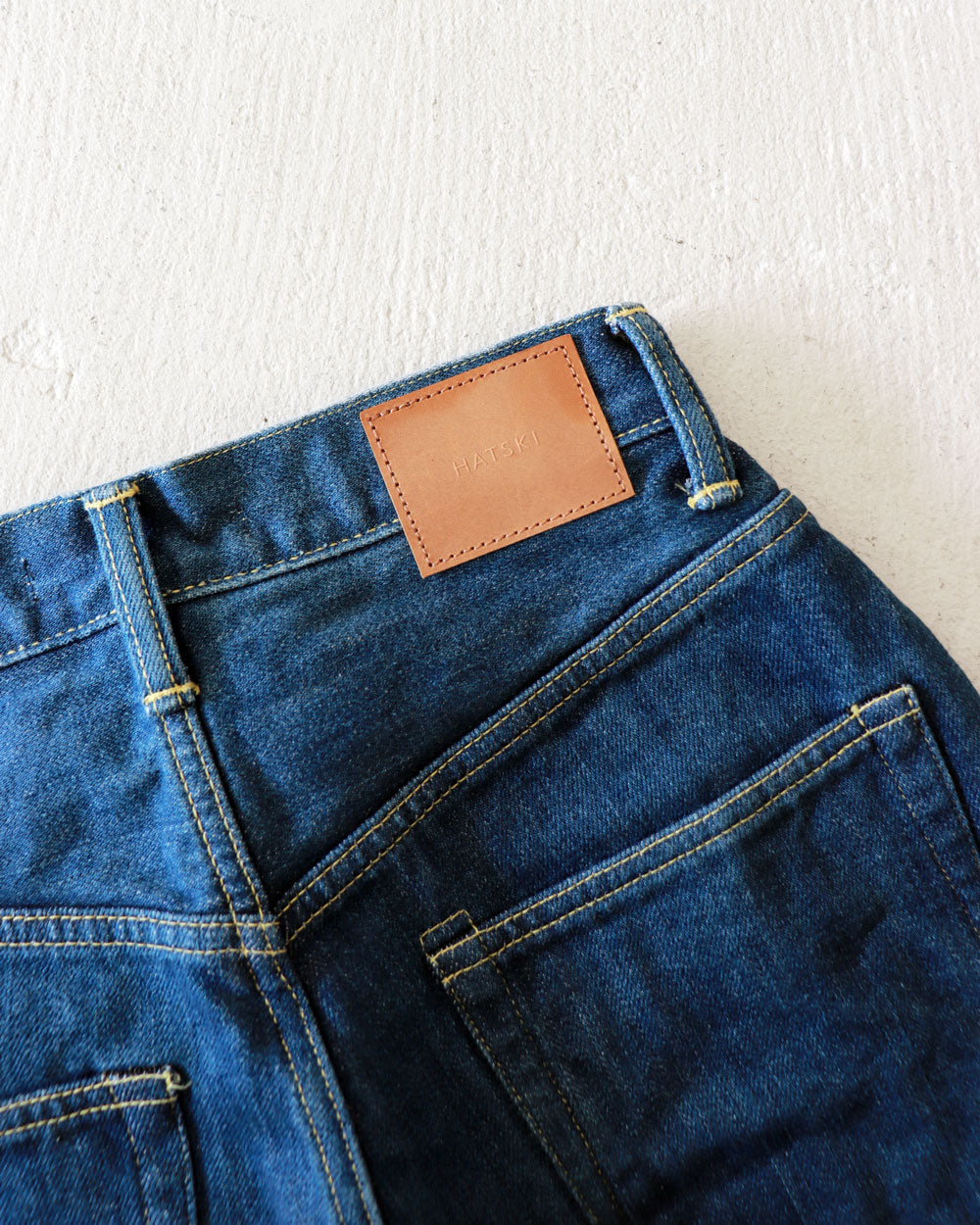 HATSKI Loose Tapered Denim -Used-Blue HTK-22001-U