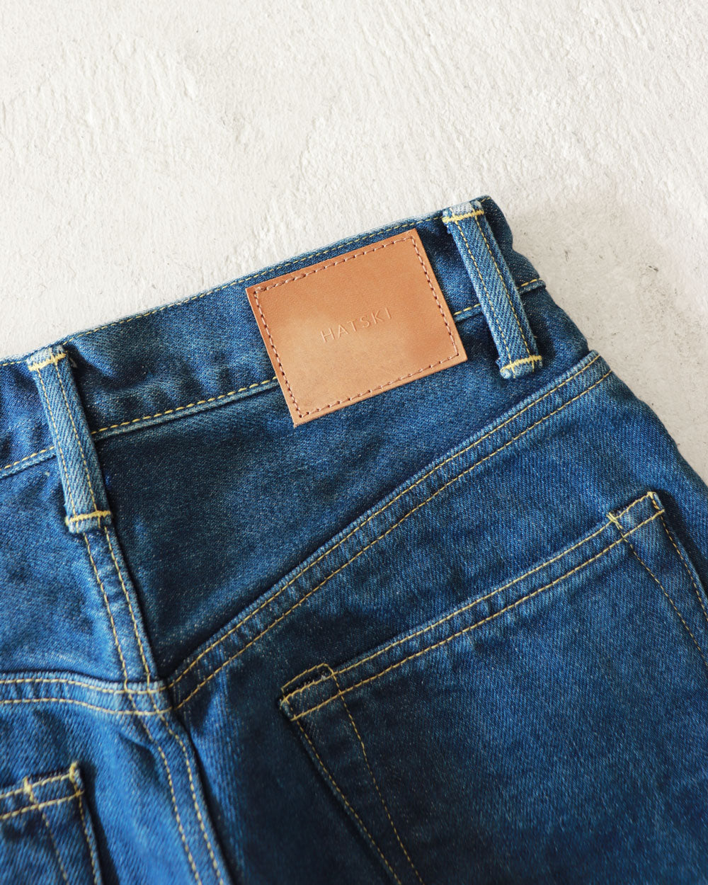 HATSKI Regular Tapered Denim -Used-Blue HTK-22002-U