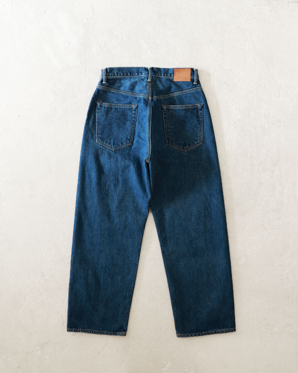 HATSKI Wide Tapered Denim -Used-Blue HTK-22003-U