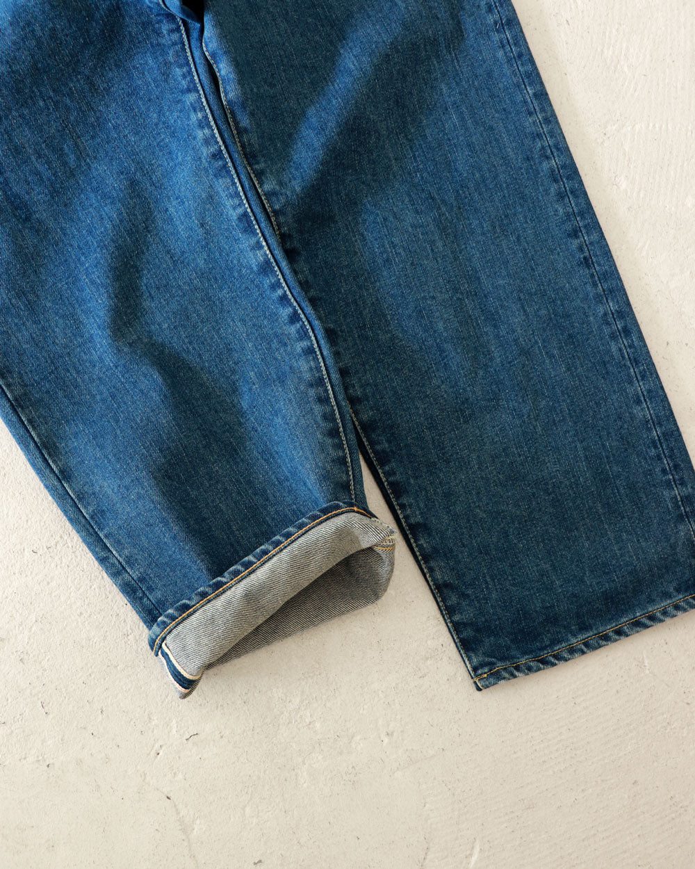 HATSKI Wide Tapered Denim -Used-Blue HTK-22003-U