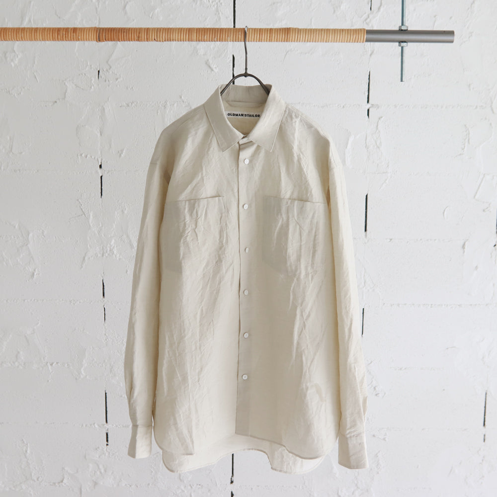 OLDMAN'S TAILOR DOUBLE POCKET SHIRTS