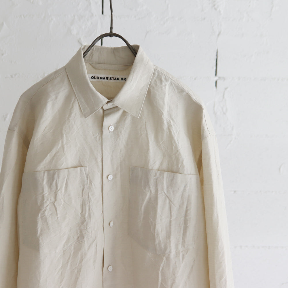 OLDMAN'S TAILOR DOUBLE POCKET SHIRTS