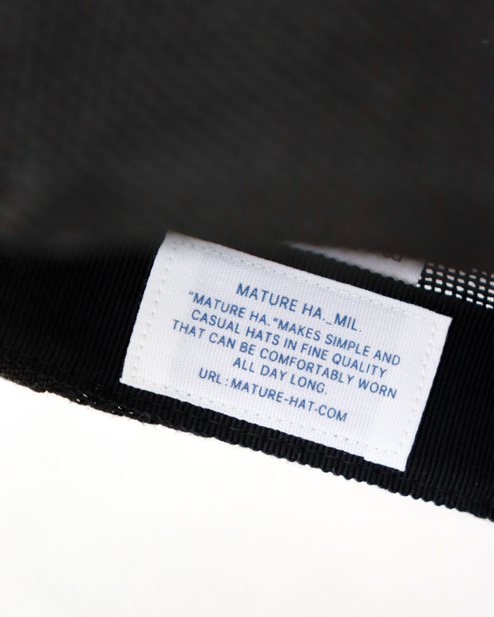 MATURE HA._MIL running cap
